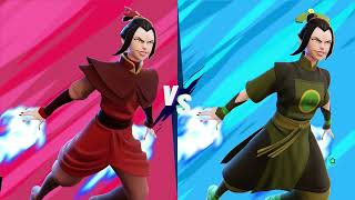 AZULA MIRROR MATCHES LIGHTNING VS LIGHTNING NICK ALL STAR BRAWL 2 MATCHES [upl. by Coltun]