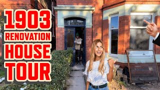 Full House renovation TOUR  1903 Edwardian house [upl. by Eintruoc]