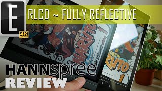 RLCD Hannspree HannsNote2 FULLY REFLECTIVE  Review [upl. by Naivaf]