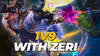 HOW TO 1V9 WITH ZERI [upl. by Asikal14]