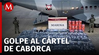 Semar decomisa arsenal ligado al sobrino de Caro Quintero en Veracruz [upl. by Arot530]