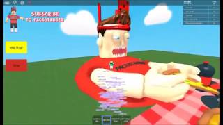 ROBLOX Get Eaten By Packstabber Obby  Packstabber Obbys  Gameplay nr0788 [upl. by Melac]