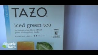 Radiation monitor Green tea Tazo iced tea 8292013  Organic Slant [upl. by Enahs30]