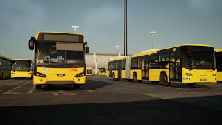 The Bus line 245 sole ride Scania citywide LF 18M 4D Berlin Germany [upl. by Etterraj]