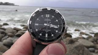 Get Illuminated Casio MTD 1079D Dive watch [upl. by Raney]