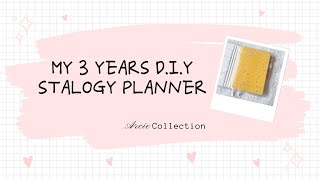 My 3 years DIY Stalogy planner [upl. by Trepur932]