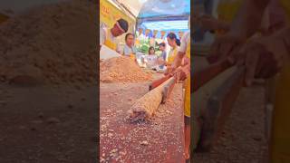 Nuts Crisp  Peanut Biscuit at Bangkok Street Food Thailand [upl. by Charbonneau446]