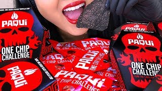 ASMR NEW ONE CHIP CHALLENGE WORLDS HOTTEST CHIP  ASMR Phan [upl. by Odella]