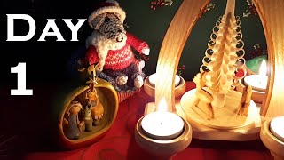 Vlogmas Day 1  mousiemakes Advent calendar 2021  vlogmas [upl. by Inalial]