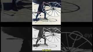 What will the first bicycle look likedigitally colored footage hitorical [upl. by Anola648]