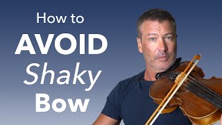 How To Stop Shaky Bow For Violin [upl. by Asehr]