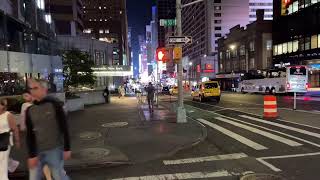 NYC LIVE Monday NIGHT MIDTOWN MANHATTAN Post Elon Musk Interview [upl. by Kutchins]