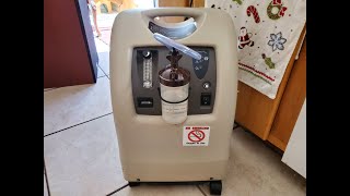 How to operate a Perfecto Invacare Oxygen Concentrator [upl. by Araem874]