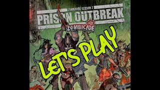 ZOMBICIDE Prison Outbreak Mission 9 Solo Play [upl. by Fi]