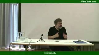 Slavoj Žižek The Function of Fantasy In The Lacanian Real 2012 [upl. by Georgette464]