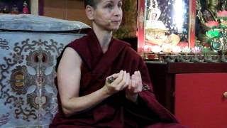 20120212 Hand Mudras by Venerable Amy Miller at Kurukulla Center [upl. by Sheline782]