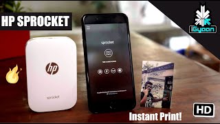 HP Sprocket Portable Smartphone Instant Printer [upl. by Anwahsar]