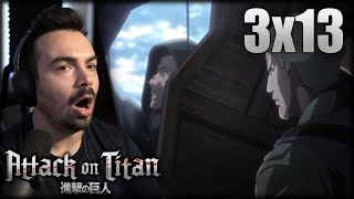 The Great Surprise  Attack on Titan 3x13 Reaction [upl. by Asirak267]