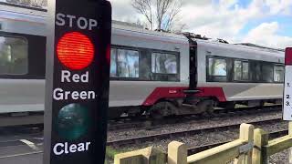 Barhams MWL Userwork Level Crossing Suffolk Friday 01032024 [upl. by Lamson]