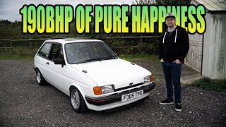 Lees 20 Zetec ITBd 190BHP Fiesta XR2 Is a Smile Machine [upl. by Warden]