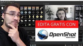 Editor de videos para pc GRATIS  OpenShot Tutorial y Review [upl. by Erickson]