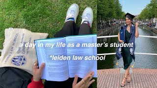 a day in my life as a masters student  Leiden UniversityStuNed Scholarship [upl. by Natanoj]