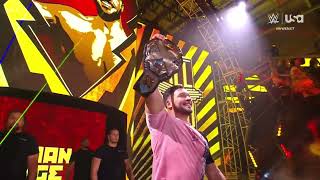 ALL EGO Ethan Page NXT Champion 1st entrance [upl. by Arriek]