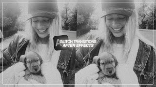 glitch transitions  after effects [upl. by Gnues]