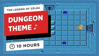 The Legend of Zelda – Dungeon Theme Extended 10 hours Choir  Church Organ [upl. by Enobe]