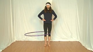 Beginner Hula Hoop Tricks Vol 3 Knees to Waist Hooping Transfer [upl. by Eahs]