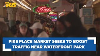 Pike Place Market proposal seeks to make improvements boost foot traffic near Waterfront Park [upl. by Henrik]