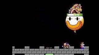 NES Super Mario World  Final Boss No Cheats [upl. by Rendrag]