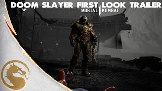 Mortal Kombat 1  Doom Slayer First Look Trailer [upl. by Aihcrop668]