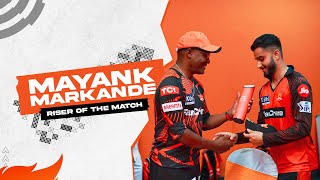 Riser of the Match in SRHvPBKS  Mayank Markande  SRH  IPL 2023 [upl. by Alvina327]