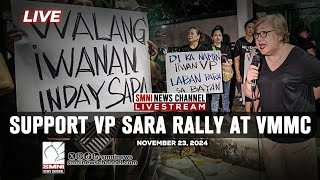 LIVE Mga sumusuporta kay VP Inday Sara nagtipontipon sa Veterans Memorial Medical Center [upl. by Adnohryt159]