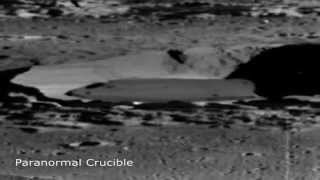 9 Mile Cigar UFO Hidden In Manilius Moon Crater [upl. by Angelico]