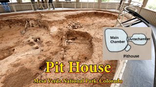 Pit House Mesa Verde National Park Colorado  4K [upl. by Mcwilliams]