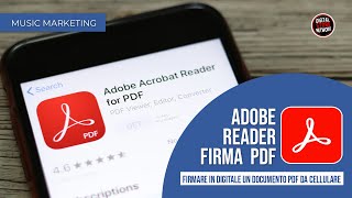 COME FIRMARE SUL TUO CELLULARE UN DOCUMENTO PDF  FIRMA DIGITALE  APP ADOBE READER [upl. by Aydiv]