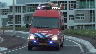 PRIO1 brandweer amp politie naar waterongeval Capelle aan den IJssel [upl. by Cecil]