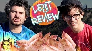 LEGIT FOOD REVIEW  Pig Feet Ft H3H3 [upl. by Nezah]