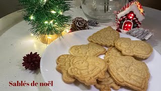 Sablés de Noël  Recette [upl. by Assetnoc890]