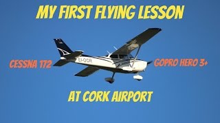 My First Flying Lesson At Cork Airport GoPro [upl. by Jessa]