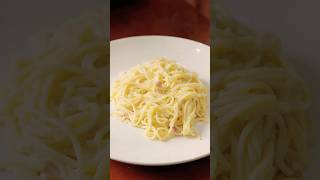 Quick amp Creamy Carbonara Recipe in 1 Minute 🍝 [upl. by Lierbag]