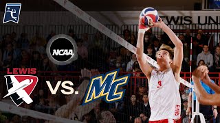 Lewis Flyers vs Merrimack Warriors  NCAA Volleyball 2024 [upl. by Asehr]