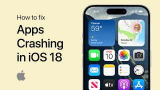 How To Fix Apps Crashing in iOS 18  Fix Common Issues [upl. by Amuh]