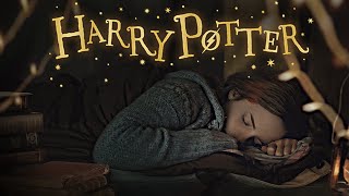 ASMR 😴 Sleep in the Magical Tent with Harry Ron amp Hermione  Ambience amp Soft Music  RAIN sounds [upl. by Leinadnhoj]