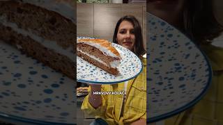 🥕🍌Mrkvová torta🍌🥕 recipe jedlo cookingrecipes recept food banan [upl. by Zwiebel]