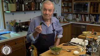 String beans and shallots  Jacques Pépin Cooking At Home  KQED [upl. by Yebloc246]