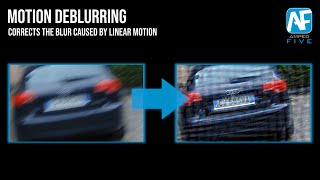 Motion Deblurring Deblur Images and Videos in Amped FIVE [upl. by Kurtz]