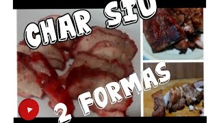 RECETA CHAR SIU CHANCHO ASADO CHINO [upl. by Lundquist531]